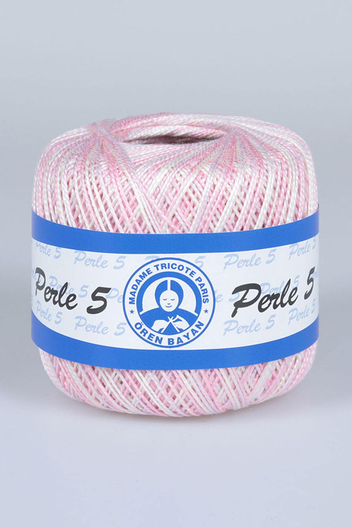 Ören Bayan El Örgü İpliği Perle 5 Mtp 50 GRAM - Thumbnail