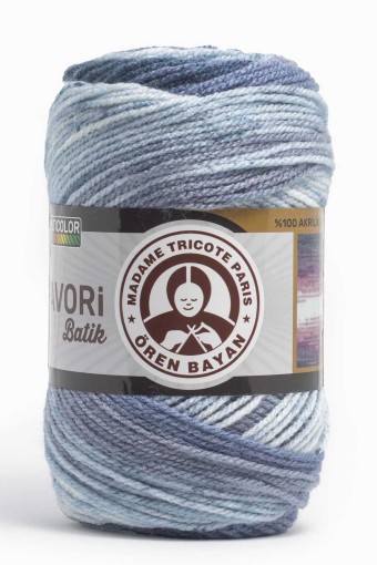 ÖREN BAYAN YÜN AKRİLİK - Ören Bayan Favori Batik El Örgü İpi 100gr (1) ÖREN BAYAN YÜN AKRİLİK - Ören Bayan Favori Batik El Örgü İpi 100gr (1)