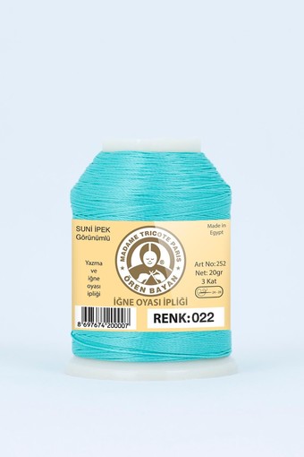 ÖREN BAYAN MAMÜLLERİ - Ören Bayan İğne Oyası İpliği 20 Gr (1)