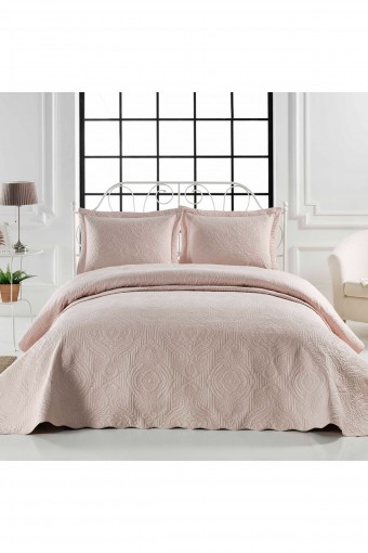 ÖRTÜM - Örtüm Yatak Örtüsü Kapitone Otantik Düz Renk Tek Kişilik 175X250 Cm