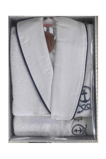 ÖZDİLEK - Özdilek Sailor Anchor Free Bornoz Seti