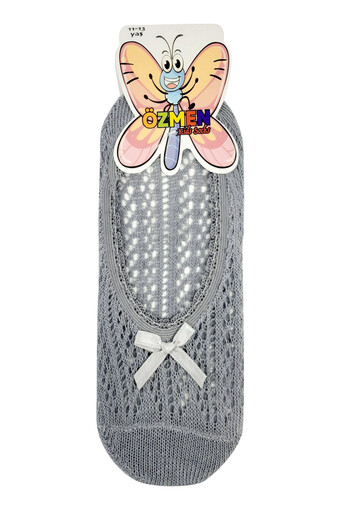 OZMEN - Özmen Kız Çocuk Babet Çorap File