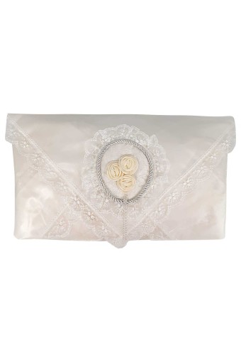 PALET  ÇEYİZ - Palet Çeyiz Bohça Kadife Yuvarlak İçi Güllü