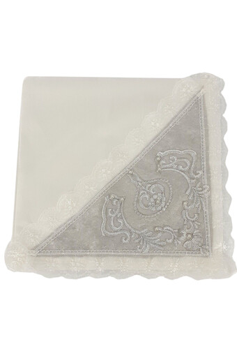 PALET  ÇEYİZ - Palet Çeyiz Bohça Kadife Köşeli Küçük (1)