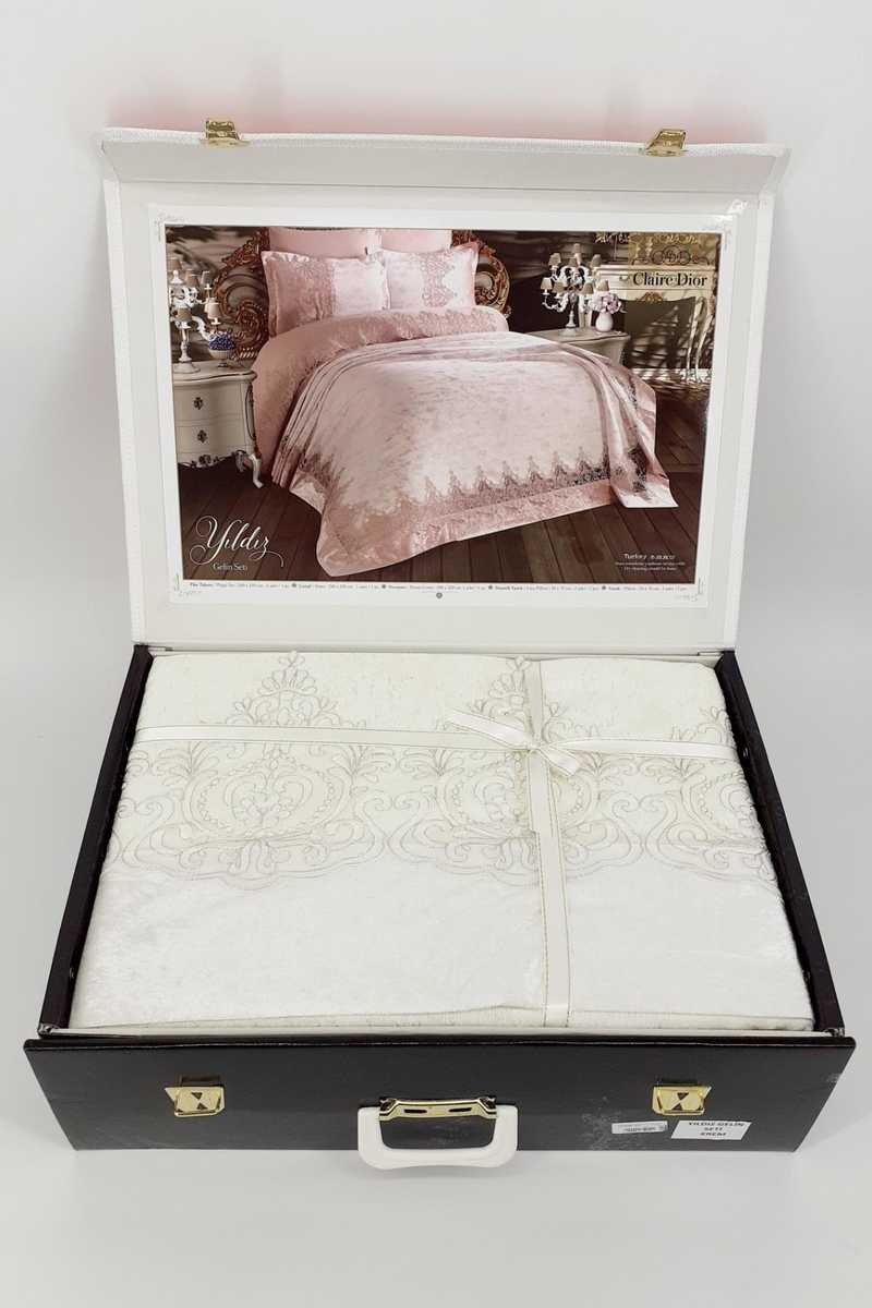 Palet Çeyiz Gelin Seti Pike Takımı Yıldız - Thumbnail