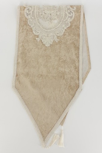 PALET  ÇEYİZ - Palet Çeyiz Runner Fransız Kadife