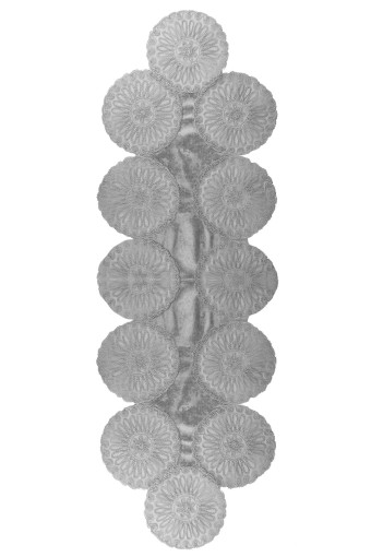 PALET  ÇEYİZ - Palet Çeyiz Runner Orta Kadife Örümcek Model (1)