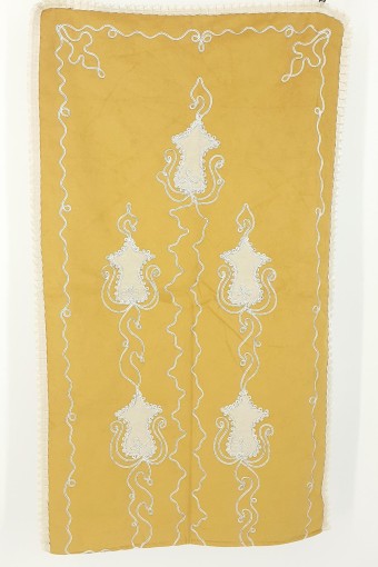 PALET  ÇEYİZ - Palet Çeyiz Seccade Fırfırlı Kadife