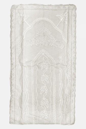 PALET  ÇEYİZ - Palet Çeyiz Seccade Keten Desenli 75X130 Cm (1)