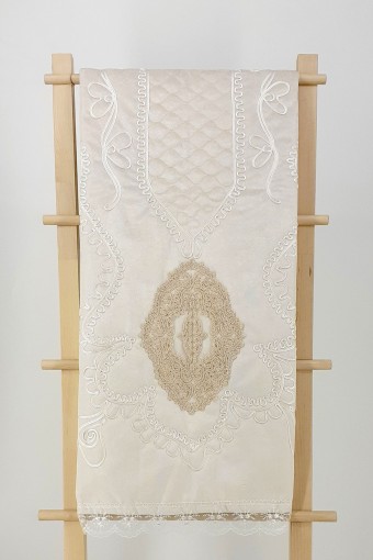 PALET  ÇEYİZ - Palet Çeyiz Seccade Lüks Güpürlü Kadife