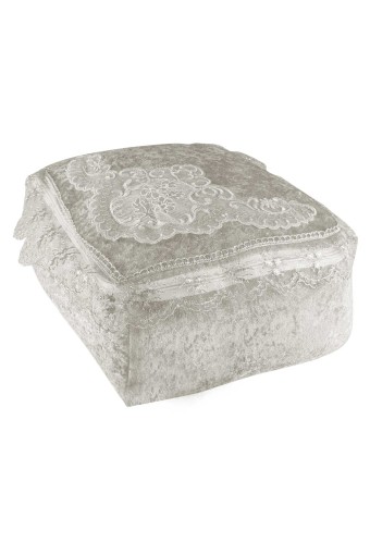 PALET  ÇEYİZ - Palet Çeyiz Süngerli Hurç Mini Boy Kadife