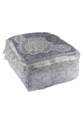 PALET  ÇEYİZ - Palet Çeyiz Süngerli Hurç Mini Boy Kadife (1)