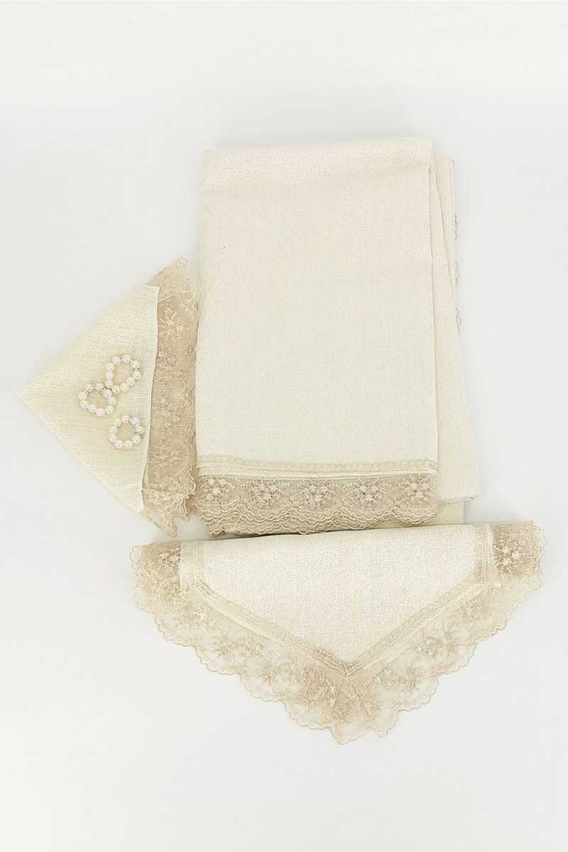 Palet Çeyiz Yemek Takımı Linen Keten - Thumbnail