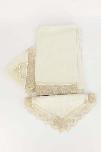 PALET  ÇEYİZ - Palet Çeyiz Yemek Takımı Linen Keten