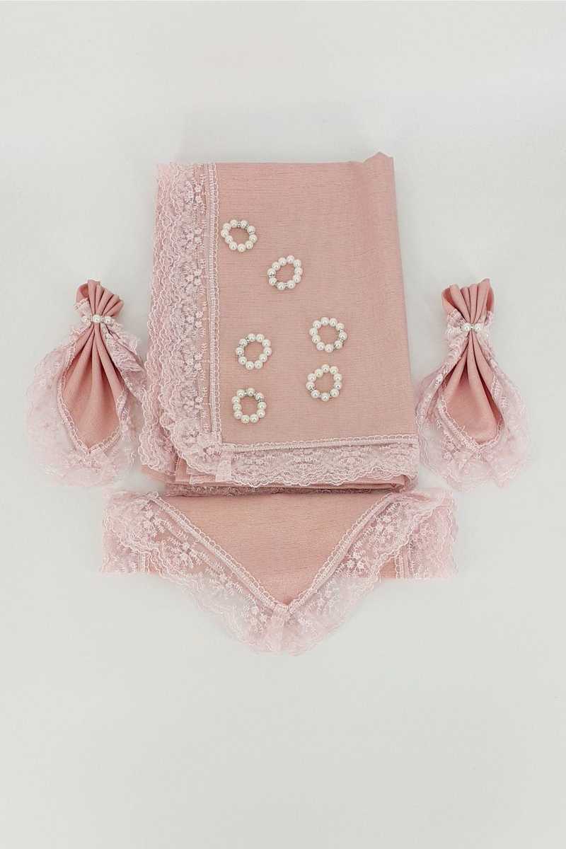 Palet Çeyiz Yemek Takımı Linen Keten - Thumbnail