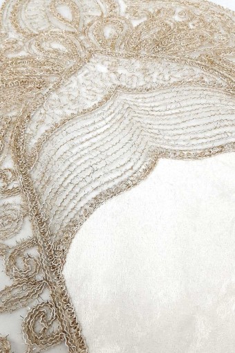 PALET  ÇEYİZ - Palet Claire Dior Salon Takımı Kadife Simli İşlemeli (1)