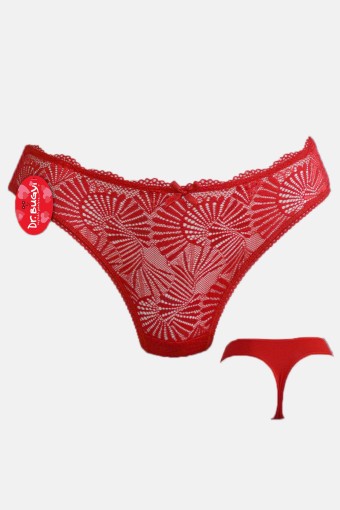 PAPATYA-DR.BUNGY - Papatya Dr Bungy Kadın Tanga Külot Tül Detaylı (1)
