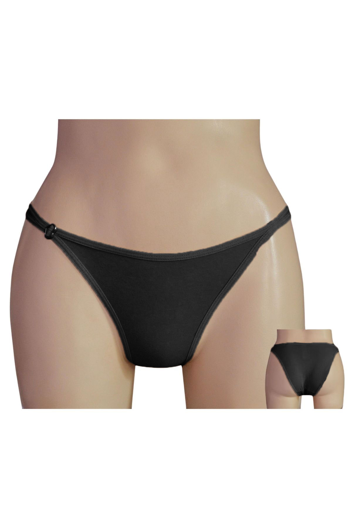 Papatya Helena Paris Kadın Bikini Beli Kalp Tokalı - Thumbnail