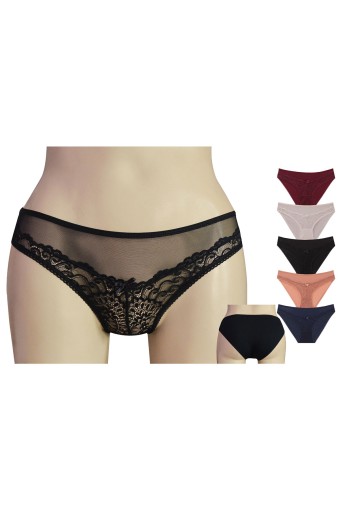 PAPATYA - Papatya Helena Paris Kadın Bikini Külot Arka Pamuk Ön Dantel (1)