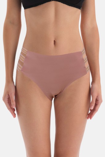 PAPATYA - Papatya Kadın Bato Külot Lazer Kesim Yanlar Transparan Lastik (1)