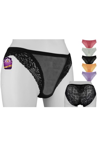 PAPATYA-DR.BUNGY - Papatya Kadın Bikini Külot Dantellli Tül