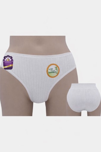 PAPATYA - Papatya Kadın Bikini Külot Komple Raporlu Bambu