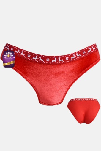 PAPATYA - Papatya Kadın Bikini Külot Ön Kadife Arka Pamuklu (1)