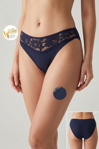 PAPATYA - Papatya Kadın Bikini Külot Ön Üst Bant Alt Ve Arkası Ribana