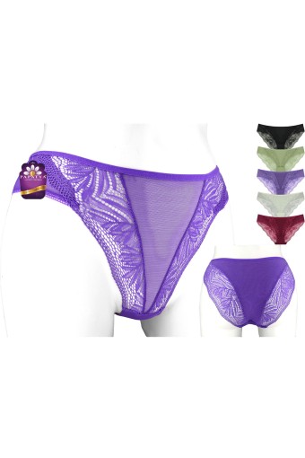 PAPATYA - Papatya Kadın Bikini Külot Orta Tül Yan Bant