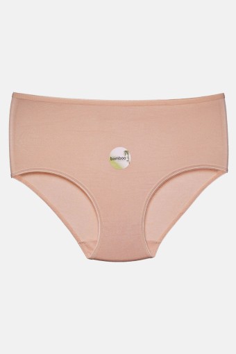 PAPATYA - Papatya Kadın Bikini Slip Külot Bambu Kumaş Yüksek Bel - Siyah - M (1)
