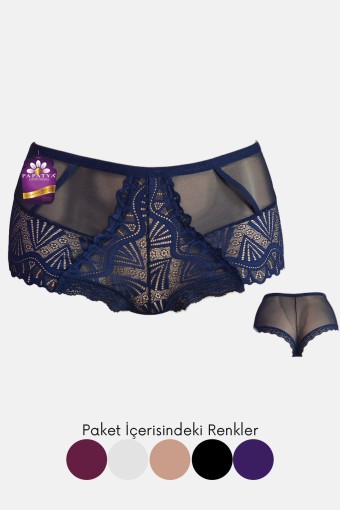 PAPATYA - Papatya Kadın Boxer Dantelli
