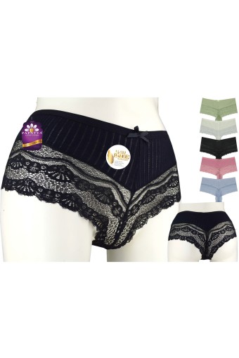 PAPATYA - Papatya Kadın Boxer Ribana Yan Dantel (1)