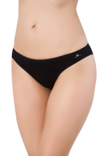 PAPATYA - Papatya Kadın Modal Slip Külot - Siyah - 2XL