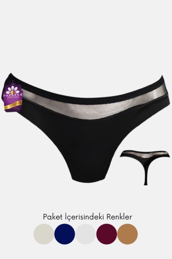 PAPATYA - Papatya Kadın Tanga Külot Lazer Kesim