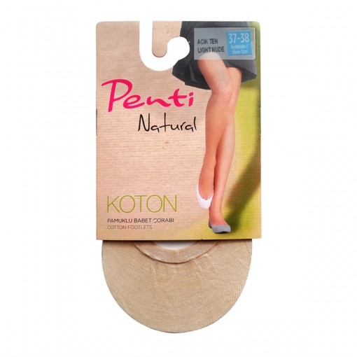 PENTİ-KLASİK - Penti Kadın Babet Çorap Suba Pamuklu (1)