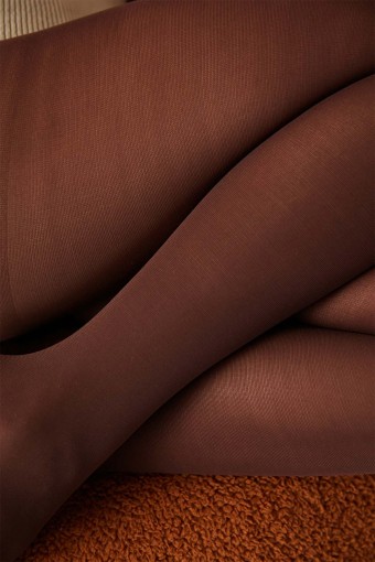 PENTİ-KLASİK - Penti Kadın İnce Külotlu Çorap Opak Mikro 40 - Mürdüm (67) - 4 (1)