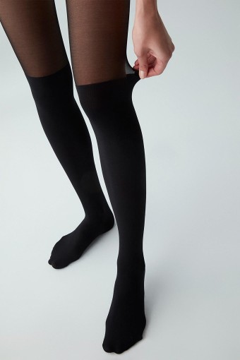 PENTİ-DESENLİ - Penti Kadın Külotlu Çorap Bot Çorabı (1)