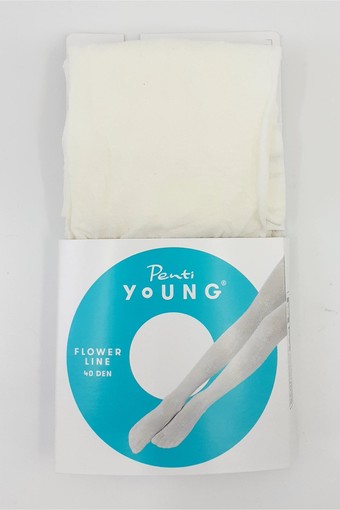 PENTİ-DESENLİ - Penti Kız Çocuk İnce Külotlu Çorap Pretty Flower Line (1)