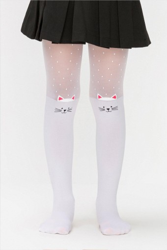 PENTİ-DESENLİ - Penti Kız Çocuk İnce Külotlu Çorap Pretty Mühür (1)