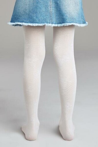 PENTİ-DESENLİ - Penti Kız Çocuk Külotlu Çorap Flowery (1)