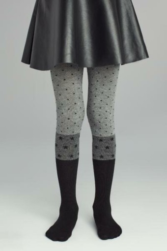 PENTİ-DESENLİ - Penti Kız Çocuk Külotlu Çorap Heaven Triko (1)