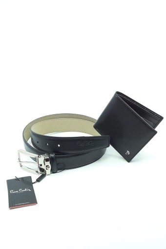 PİERRE CARDİN-AYSET - Pierre Cardin Erkek Cüzdan-Kemer Takım 2 Parça (1)