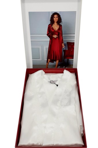 PİERRE CARDİN-JALE - Pierre Cardin Kadın 6'lı Set Uzun - Ekru - XL (1)