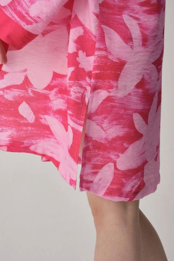 PİERRE CARDİN-JALE PREMİUM - Pierre Cardin Kadın Fantezi Gecelik Sabahlık Takım İpek Saten Desenli (1)