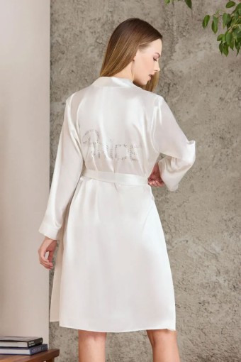 PİERRE CARDİN-JALE - Pierre Cardin Kadın Fantezi Sabahlık Saten