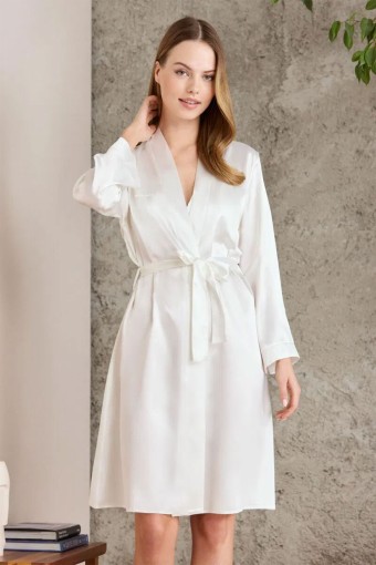 PİERRE CARDİN-JALE - Pierre Cardin Kadın Fantezi Sabahlık Saten (1)