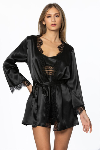 PİERRE CARDİN-JALE - Pierre Cardin Kadın Fantezi Şortlu 3'lü Takım (1)