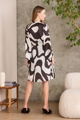 PİERRE CARDİN-JALE - Pierre Cardin Kadın Gecelik Sabahlık Takım (1)