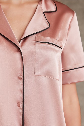 PİERRE CARDİN-JALE - Pierre Cardin Kadın Pijama Takımı Saten (1)