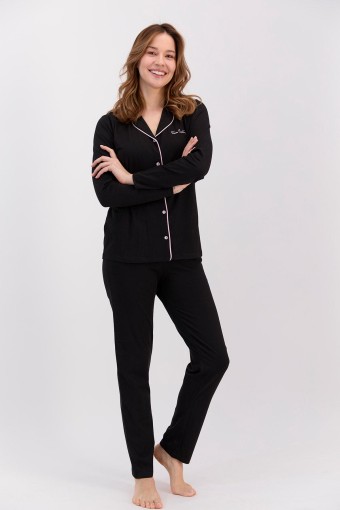 PİERRE CARDİN-YASİN TEKSTİL - Pierre Cardin Kadın Pijama Takımı Süprem (1)